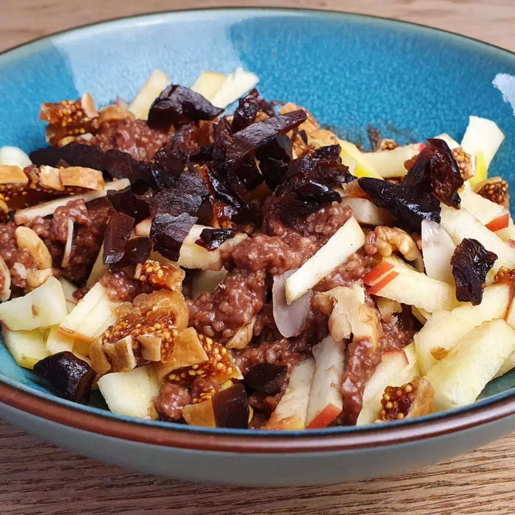 Hirse-Kakao-Frühstück